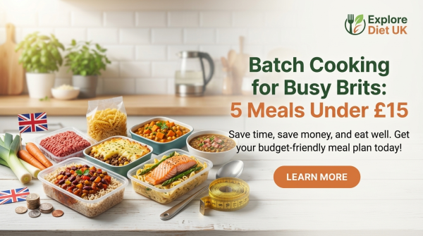 Batch Cooking for Busy Brits: 5 Meals Under £15